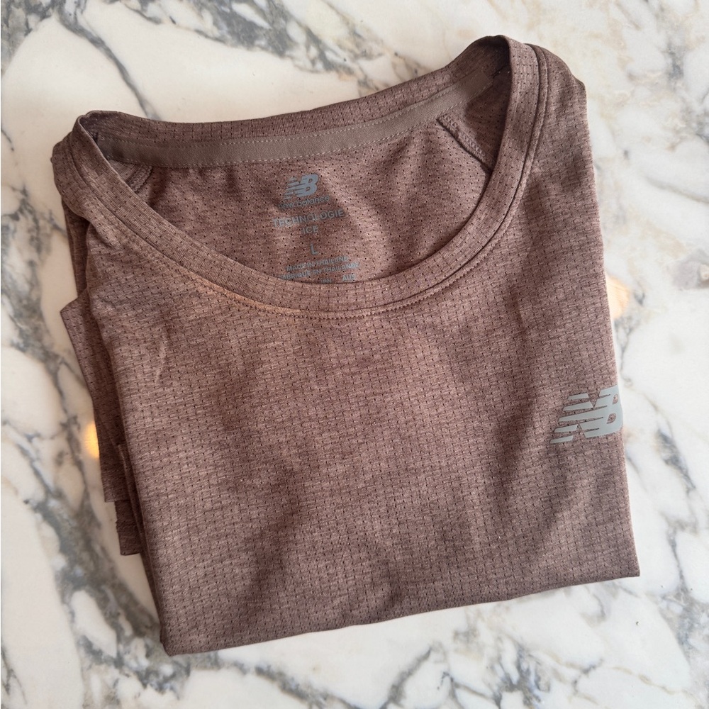 New Balance Chocolate Brown Tee